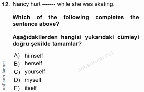 Soru 12