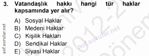 Soru 3