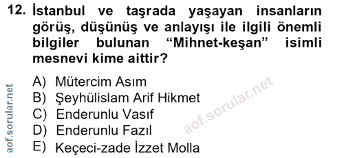 Soru 12