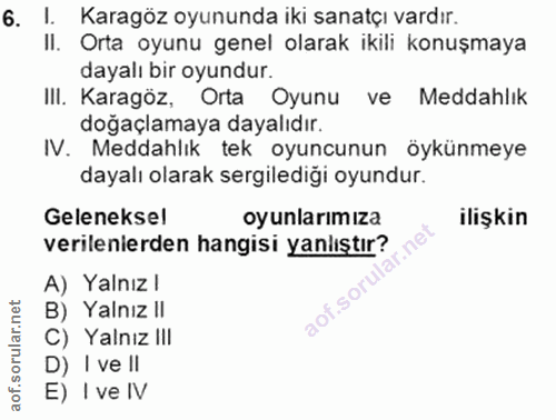 Soru 6