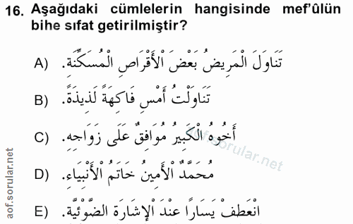 Soru 16