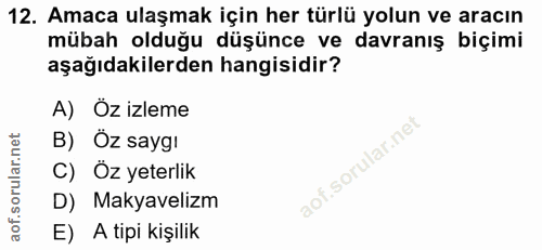 Soru 12