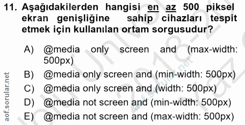 Soru 11