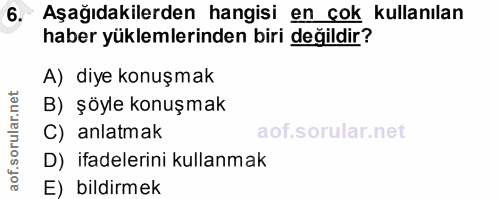 Soru 6