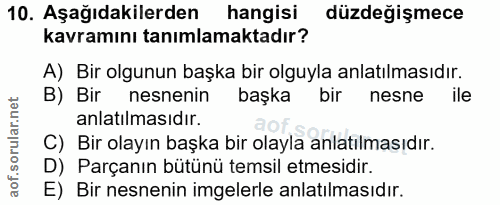Soru 10