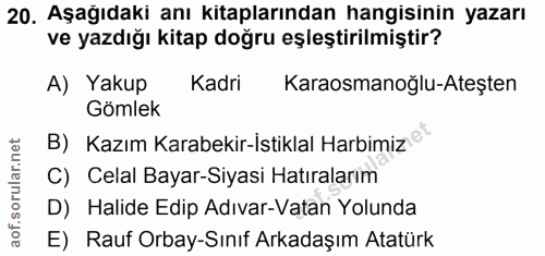 Soru 20