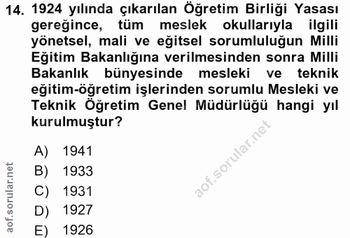 Soru 14