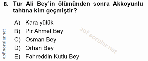 Soru 8