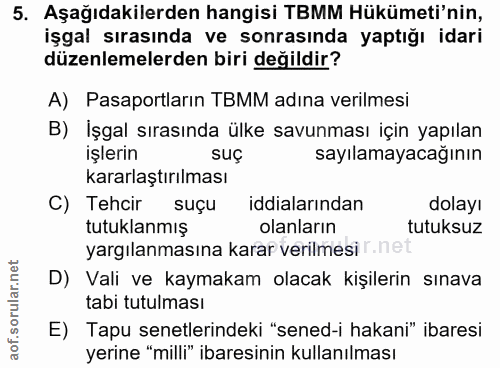 Soru 5