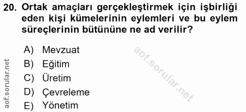 Soru 20