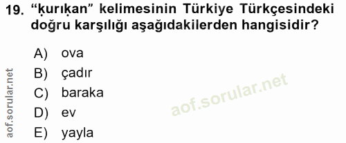Soru 19