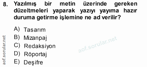 Soru 8