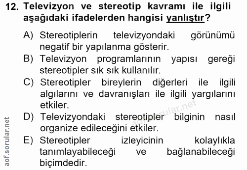 Soru 12