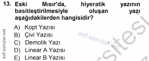 Soru 13