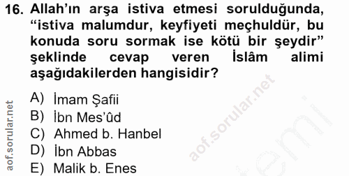 Soru 16