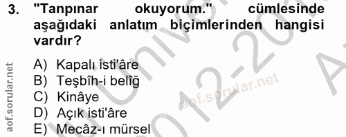 Soru 3