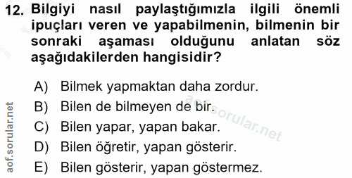 Soru 12