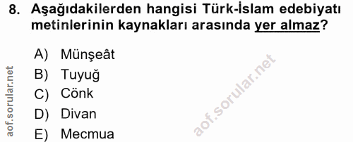 Soru 8