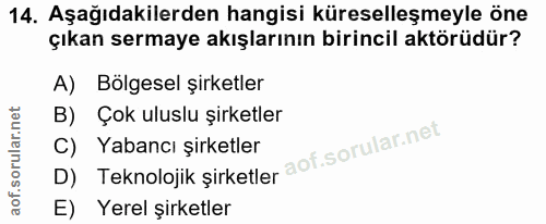 Soru 14