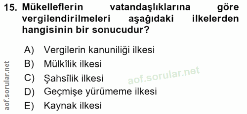 Soru 15