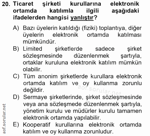 Soru 20
