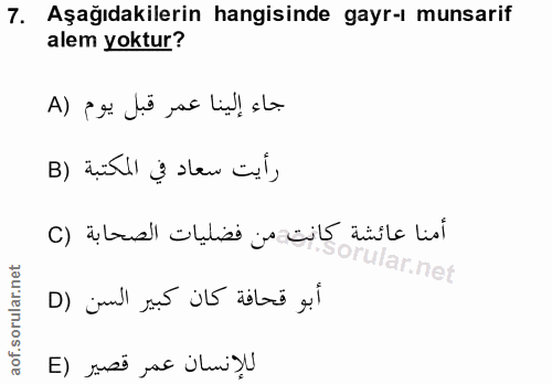 Soru 7
