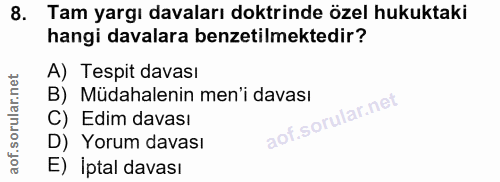 Soru 8