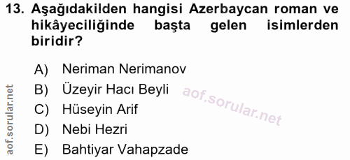 Soru 13