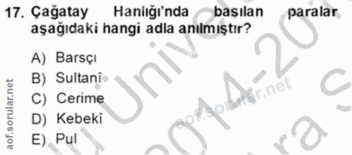 Soru 17