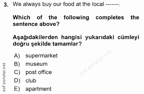 Soru 3