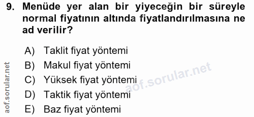 Soru 9