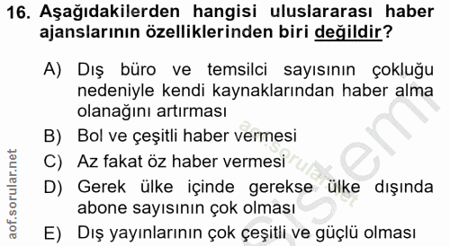 Soru 16