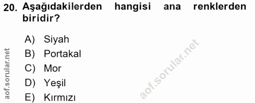Soru 20
