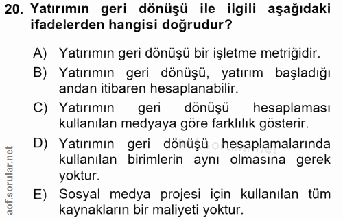 Soru 20