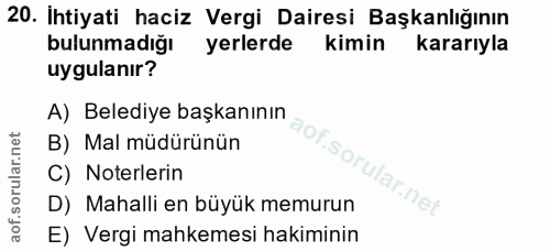 Soru 20