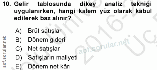 Soru 10