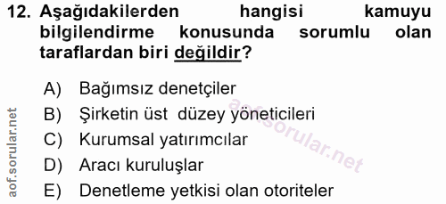 Soru 12
