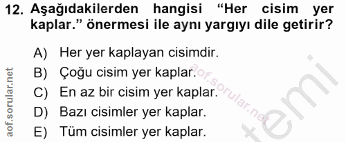 Soru 12