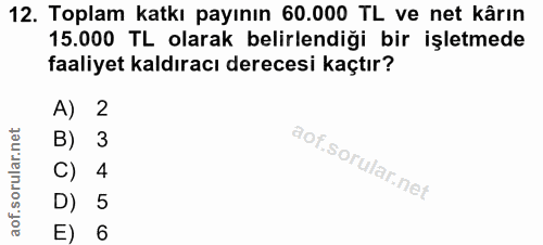 Soru 12
