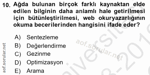 Soru 10