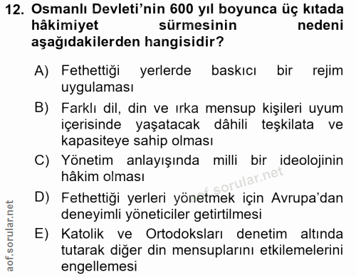 Soru 12