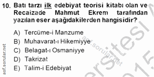 Soru 10