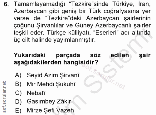 Soru 6