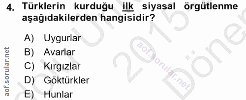 Soru 4