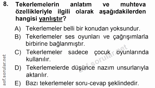 Soru 8