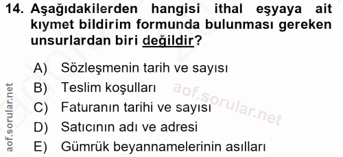 Soru 14