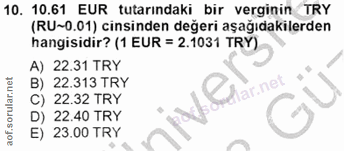 Soru 10