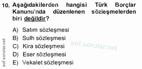 Soru 10