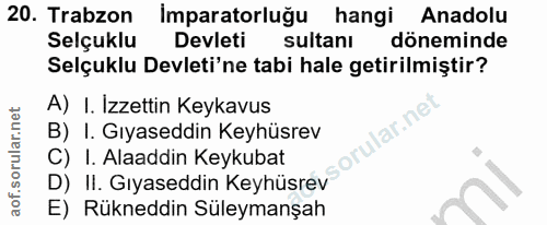 Soru 20