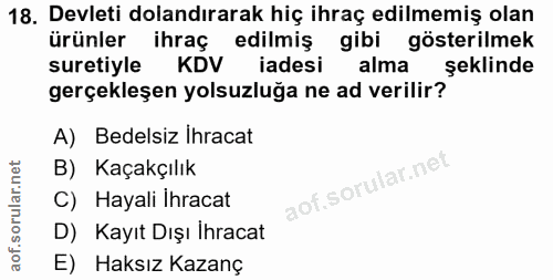 Soru 18